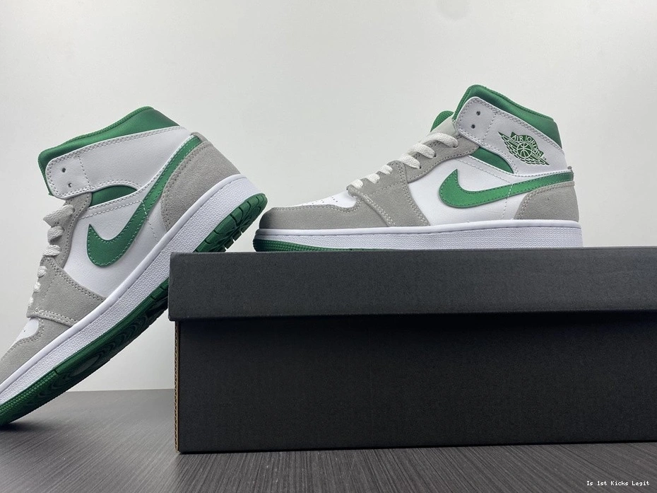 Mid Grey DC7294-103 Green Jordan 1 - 0524